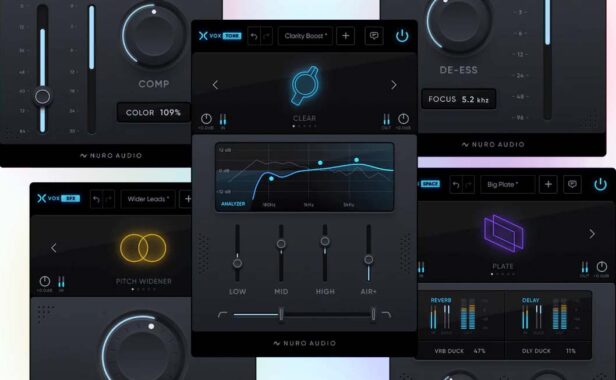 智能终极人声混音插件 Nuro Audio Xvox Pro v1.0.2 TC Win