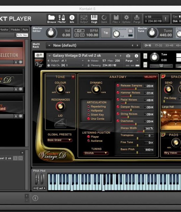 三角钢琴 Best Service Galaxy Vintage D v1.5