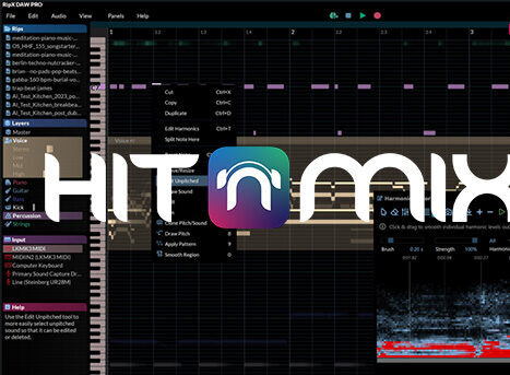 扒带神器 音频分离软件 Hit n Mix RipX DAW PRO v7.0.2 Mac HCiSO