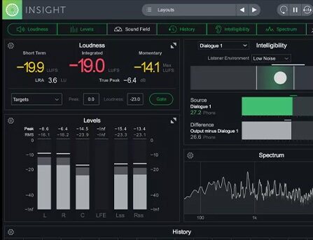 音频计量分析插件 iZotope Insight v2.5.0