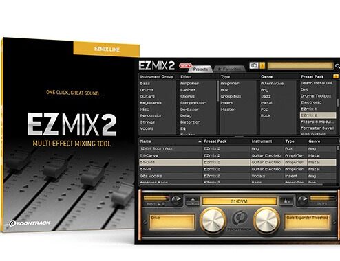 智能一键混音插件 Toontrack EZmix v2.2.4 CE