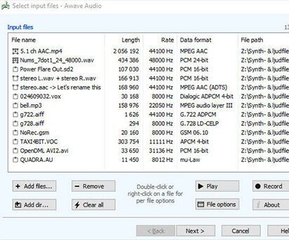 音频格式批量转换器 FMJ-Software Awave Studio v12.3.0.0 R2R Win