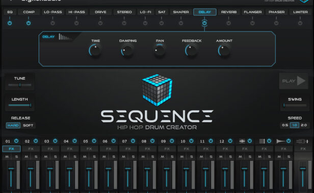 808低音Loop鼓机 Big Fish Audio Sequence Hip Hop Beat Creator