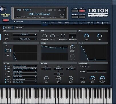 合成器 KORG TRITON Extreme v1.1.1 R2R