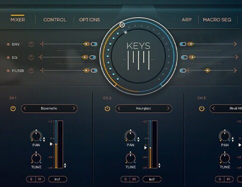 配乐键盘合成音源 Heavyocity Mosaic Keys