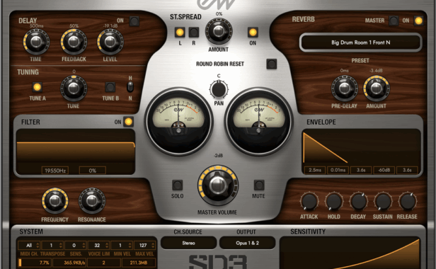 好莱坞暴风鼓电影打击乐 East West Stormdrum 3