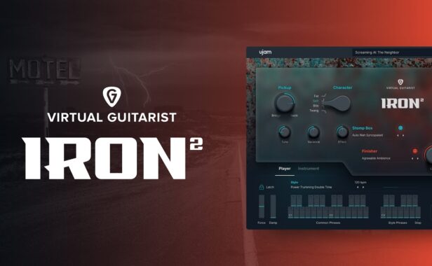 虚拟摇滚电吉他手音源插件 UJAM Virtual Guitarist IRON 2 v2.3.0