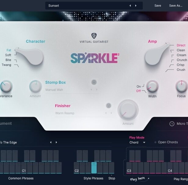 虚拟电吉他手 UJAM Virtual Guitarist Sparkle 2 v2.3.0