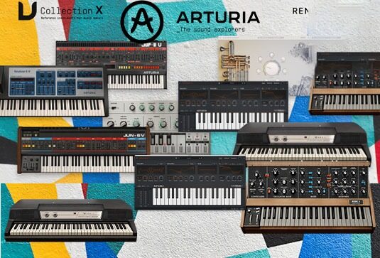 虚拟合成乐器插件合集 Arturia V Collection X v2025.03 Mac （包含Acid V Analog Lab V ARP 2600 V3 Augmented BRASS GRAND PIANO STRINGS VOICES WOODWINDS YANGTZE B-3 V2 Buchla Easel V Clavinet V CMI V CP-70 V CS-80 V4 CZ V DX7 V Emulator II V Farfisa V Jun-6 V Jup-8 V4 KORG MS-20 V Matrix-12 V2 Mellotron V Mini V4 MiniBrute V MiniFreak V Modular V3 OP-Xa V Piano V3 Pigments Prophet-5 V Prophet-VS V SEM V2 Solina V2 SQ80 V Stage-73 V2 Synclavier V Synthi V Synthx V Vocoder V VOX Continental V2 Wurli V3）