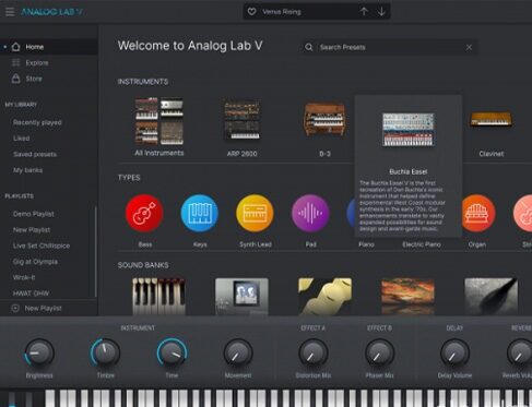 模拟键盘合成器 Arturia Analog Lab V Pro v5.10.1