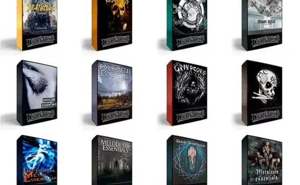 摇滚架子鼓MiDi文件22套合集 Ugritone Almighty Midi Pack MiDi Bundle