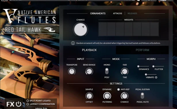 美洲长笛音色 Impact Soundworks Ventus Native American Flutes