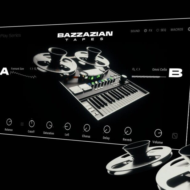 嘻哈综合音色 Native Instruments Play Series Bazzazian Tapes 2.0