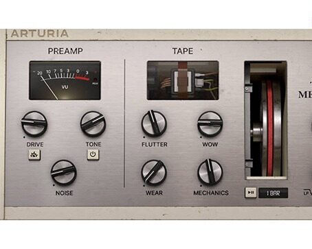 低保真效果插件 Arturia Tape MELLO-FI v1.4.0 TC Win