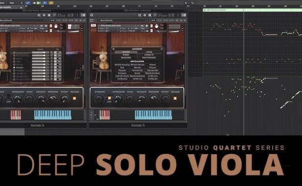 深情独奏中提琴 8Dio Studio Quartet Series Deep Solo Viola