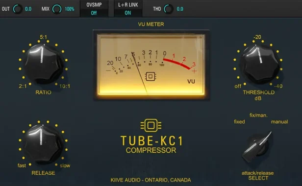 电子管压缩插件 Kiive Audio Tube KC-1 v1.0.0 R2R