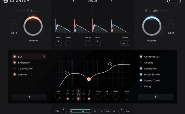 瞬态整形效果器 Wavesfactory Quantum v1.0.2 MacOS