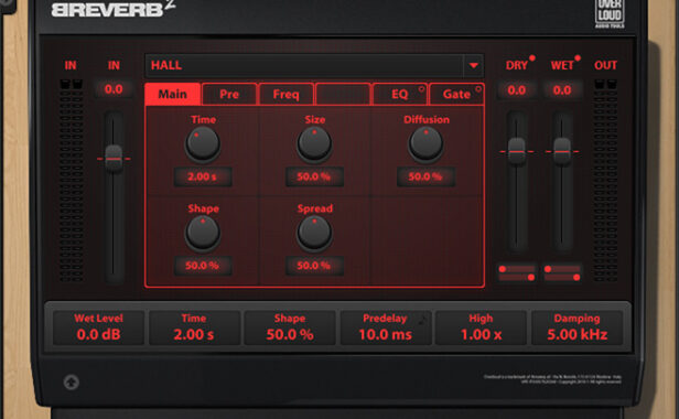 经典混响效果器 Overloud BREVERB 2 v2.1.18