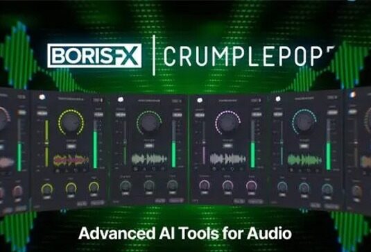 AI智能混音插件套装 Boris FX CrumplePop Pro v2024