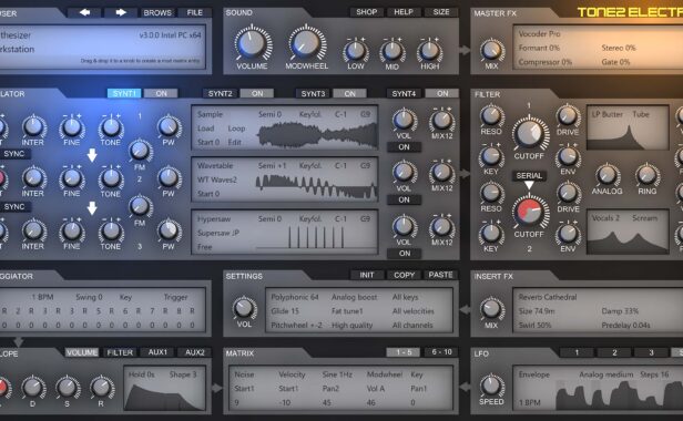 电子合成器插件 Tone2 Electra ElectraX v2.8.0