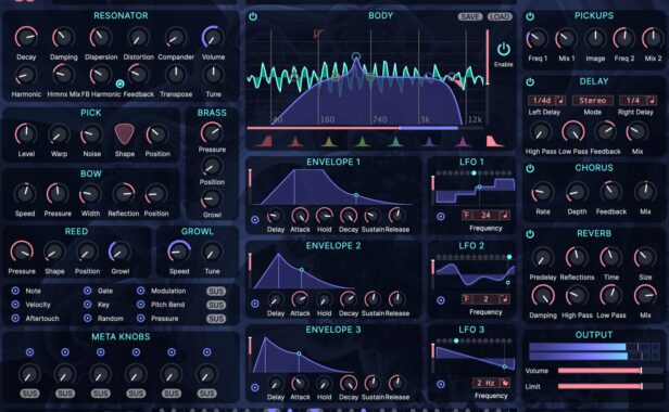 纯建模合成器 Tracktion Software Outersect Modeler v1.2.3