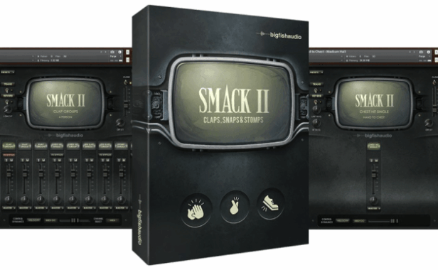 身体打击乐采样音色 Big Fish Audio SMACK 2 Claps Snaps & Stomps
