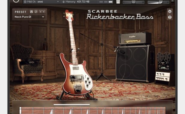 摇滚贝斯 Native Instruments Scarbee Rickenbacker Bass v1.3.0