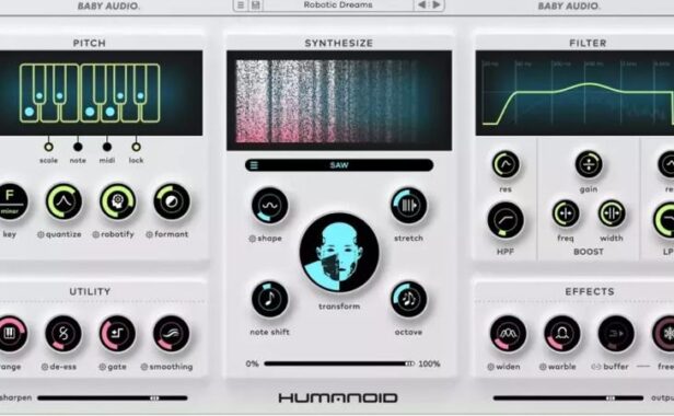 人声电音机器化调音插件 BABY Audio Humanoid v1.0.0 R2R