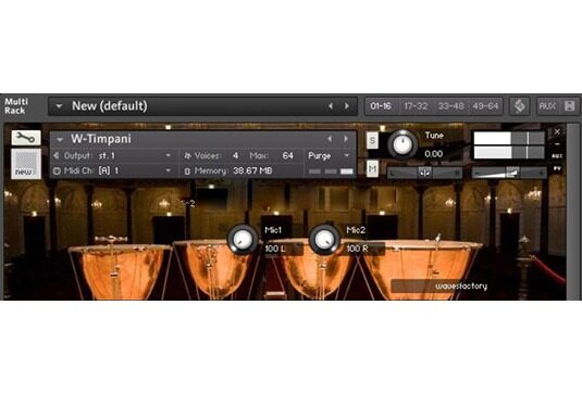 定音鼓 Wavesfactory W-Timpani