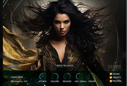 电影人声独唱音色 Zero-G Ethera Gold Atlantis 3