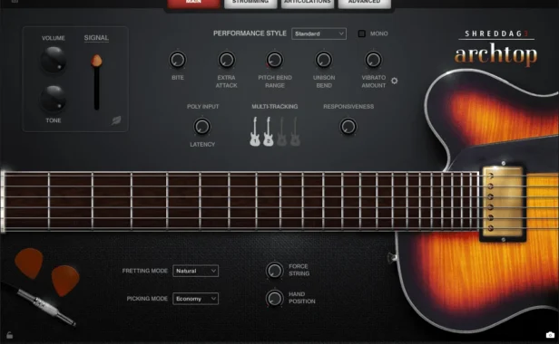 空心电吉他 Impact Soundworks Shreddage 3.5 Archtop v2.0.5