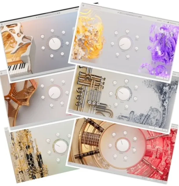 6个原声混合乐器音源合集 Arturia Augmented Series 6 v2024.12（包含BRASS GRAND PIANO STRINGS VOICES WOODWINDS YANGTZE DX7 V）