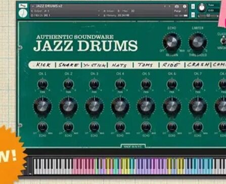 爵士鼓音色 Authentic Soundware Jazz Drums