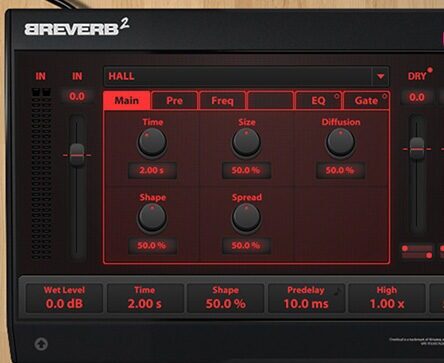 经典算法混响效果器 Overloud BREVERB 2 v2.1.18 MacOS