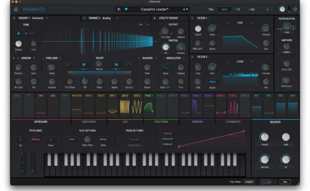混合电子合成器 Arturia Pigments 5 v5.0.3