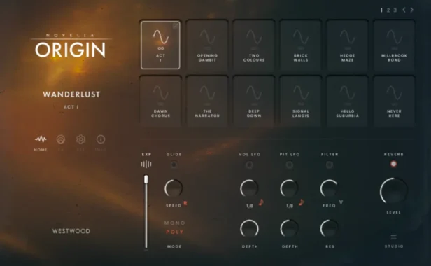 管弦乐队综合音色 Westwood Instruments Novella Origin