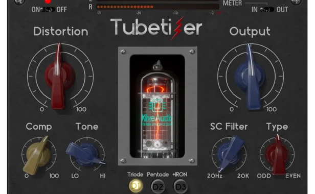 电子管饱和染色器 Kiive Audio Tubetizer v1.0.1 BUBBiX