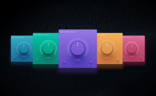 简易混音插件套装 LANDR FX Suite v1.0.0 （包含Voice Electric Bass Beats Acoustic）