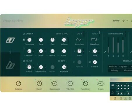 节奏合成综合音色库 Native Instruments Play Series Hypr