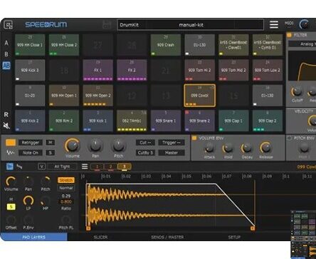 鼓机采样器 Apisonic Audio Speedrum v2.1.1 R2R