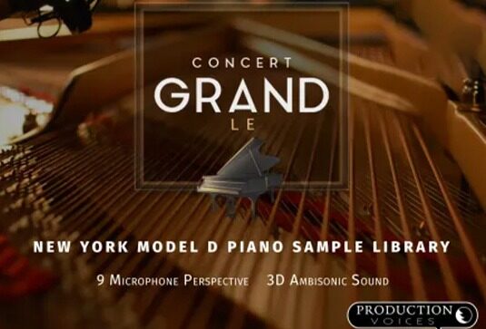 斯坦威钢琴音色库 Production Voices Concert Grand Gold