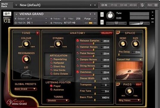 维也纳大钢琴音色库 Best Service Galaxy Vienna Grand v1.5