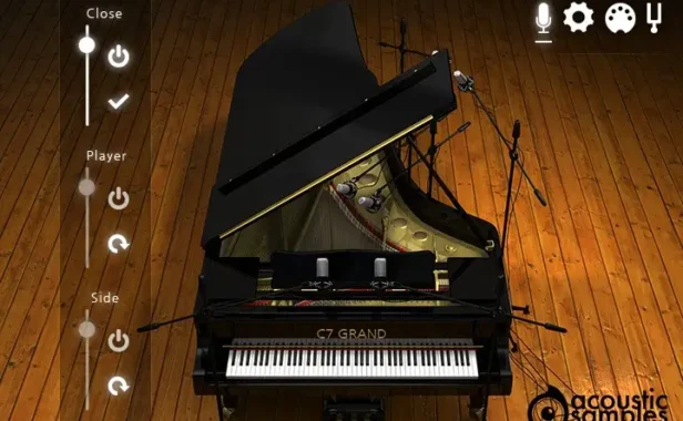 Yamaha C7 三角钢琴 Acousticsamples C7 Grand for UVI Falcon（Acoustic Samples）