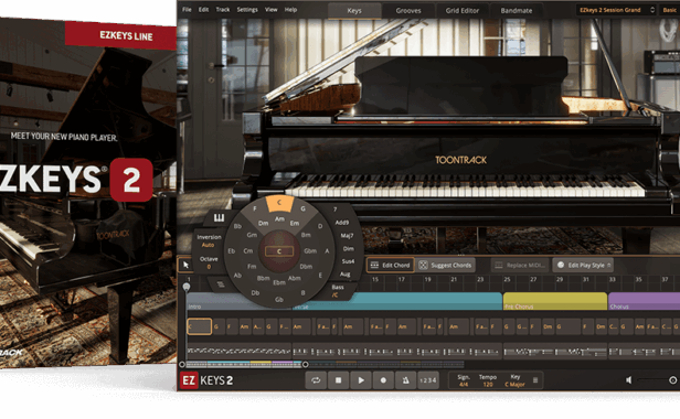 音色库升级包 Toontrack EZkeys 2 Core Library Update v1.0.1
