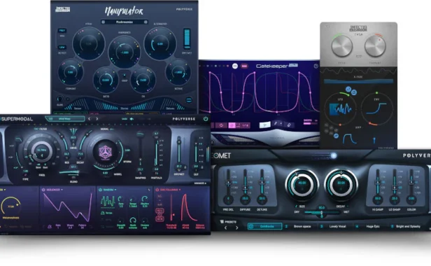 创意混音插件套装 Polyverse Music Bundle Deal v2024.11 VR  （包含Comet Filterverse Filtron Infected Mushroom Gatekeeper Infected Mushroom I Wish Infected Mushroom Manipulator Supermodal Wider）