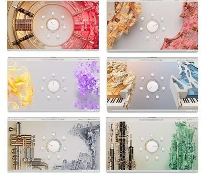 6个原声混合乐器音源合集 Arturia Augmented Series 6 v2024.11 CE Win （包含BRASS GRAND PIANO STRINGS VOICES WOODWINDS YANGTZE）