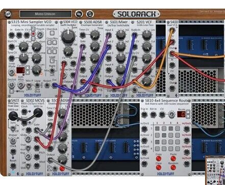 模块化合成器 SoloStuff SoloRack v2.2.1 R2R Win （Solo Rack）