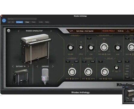 罗兹钢琴模拟音源 Rhodes Anthology v1.0.0 R2R Win