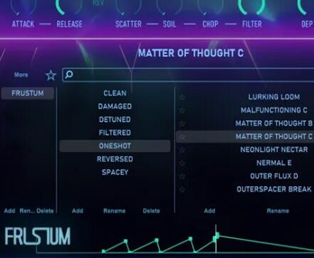 混合采样合成器 Rigid Audio Frustum