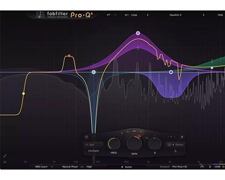 肥波EQ4均衡效果器插件 FabFilter Pro-Q 4 v4.0.0